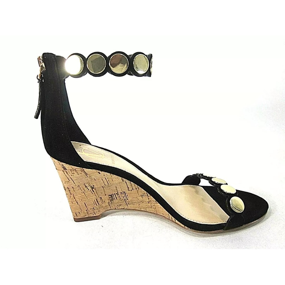 Vince Camuto VC Signature VI - Edolie Nero Sandals Size 6. - Picture 7 of 9